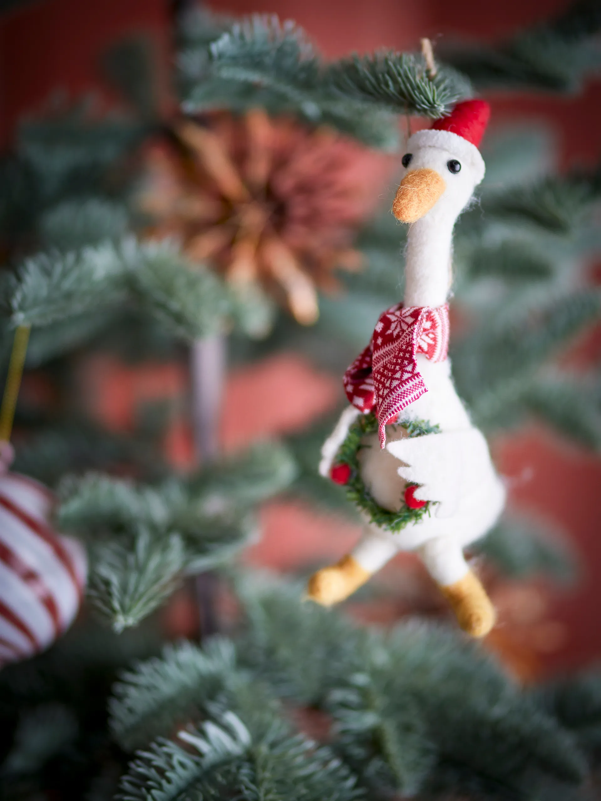 알로 크리스마스 펜던트 22 cm, White Bloomingville | 블루밍빌