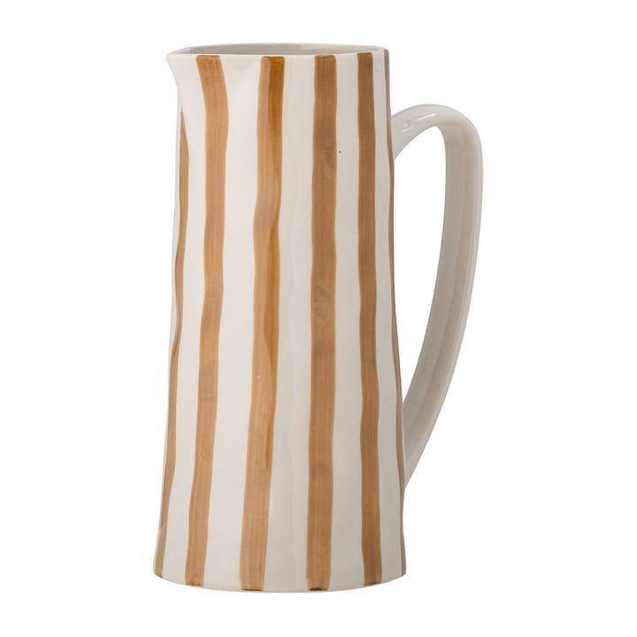 베고니아 팟 스톤웨어 23.5 cm, Brown stripes Bloomingville | 블루밍빌