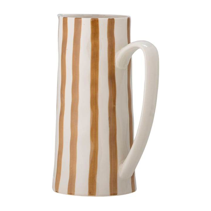 베고니아 팟 스톤웨어 23.5 cm, Brown stripes Bloomingville | 블루밍빌