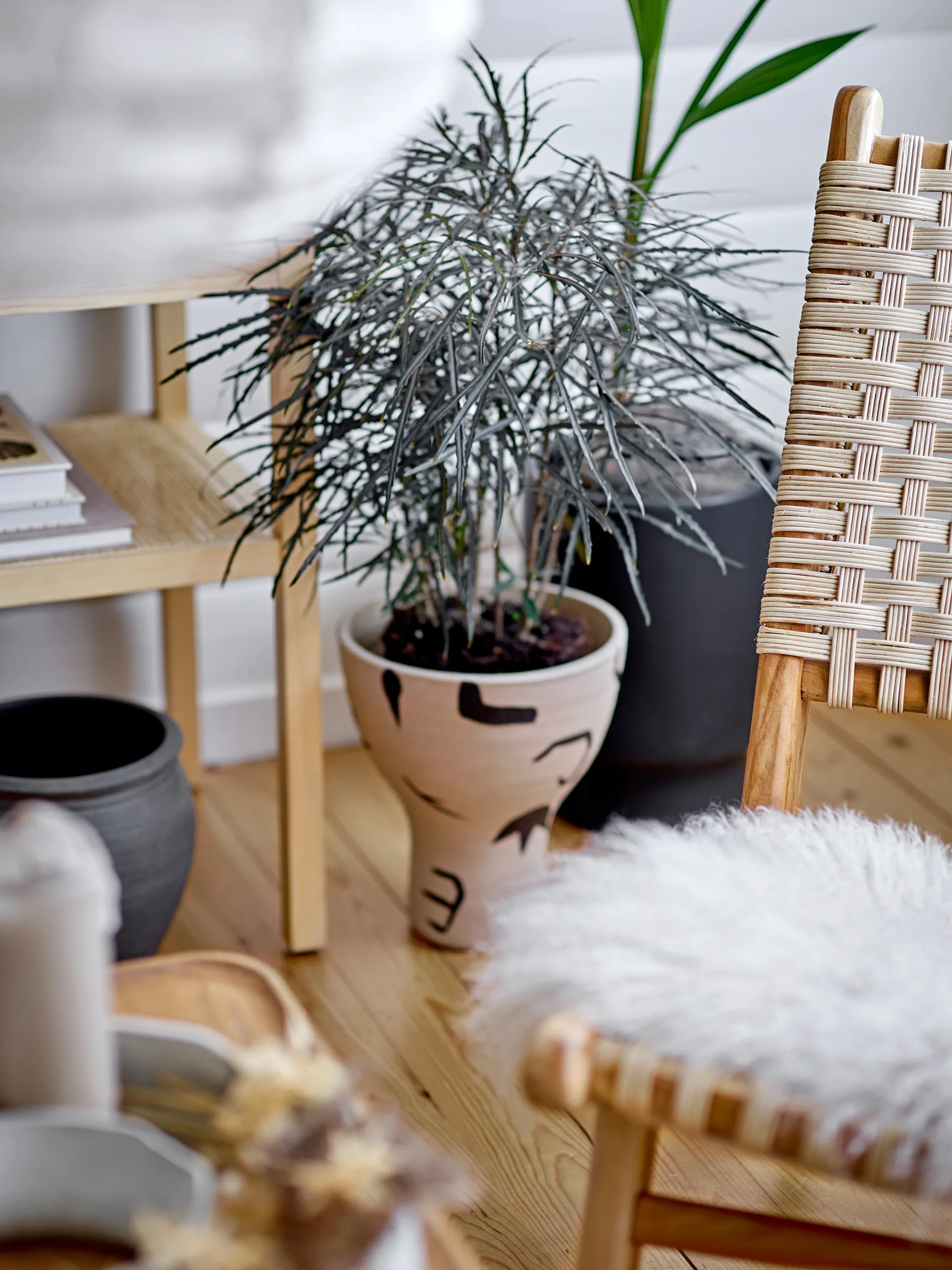 맥 화분 Ø24.5 cm, Black Bloomingville | 블루밍빌