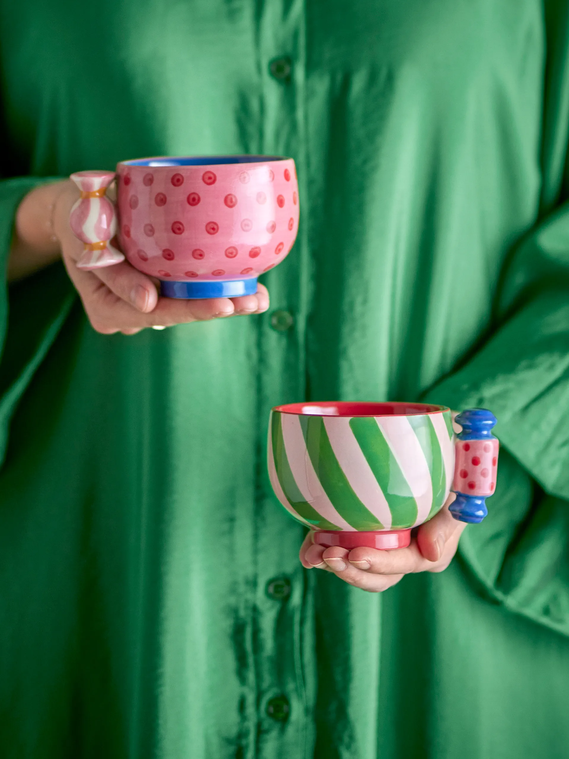 카라멜라 컵 25 cl 2개 세트, Pink Bloomingville | 블루밍빌