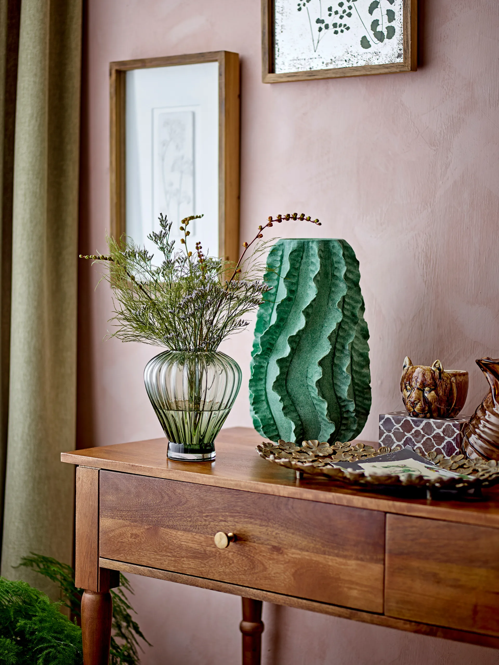 미카 데코레이션 트레이 25x43.5 cm, Gold Bloomingville | 블루밍빌