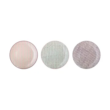 마야 접시 28 cm 3개 세트 multi - Bloomingville