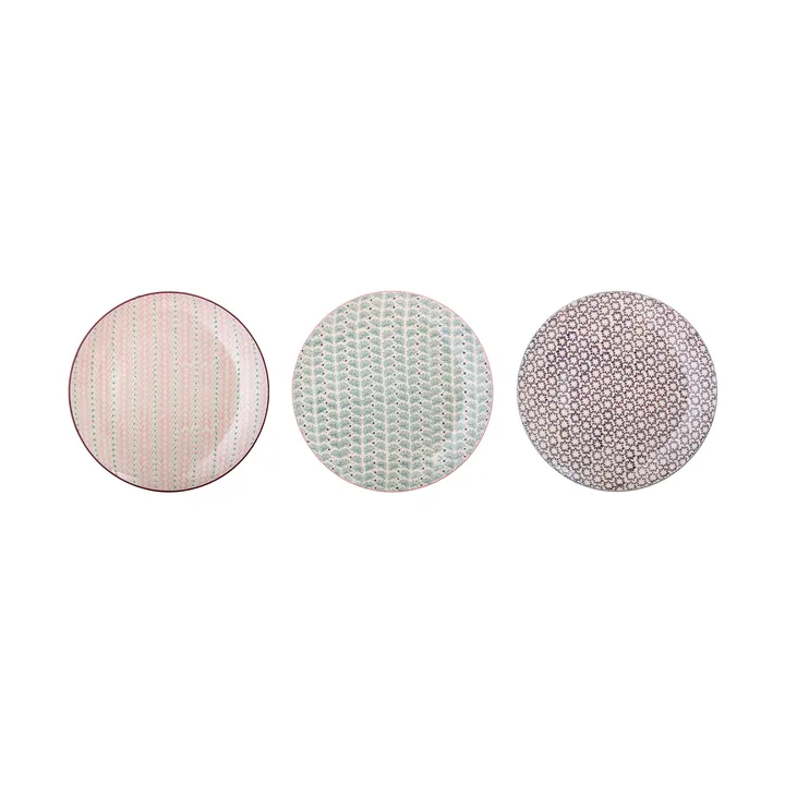 마야 접시 28 cm 3개 세트 multi - Bloomingville
