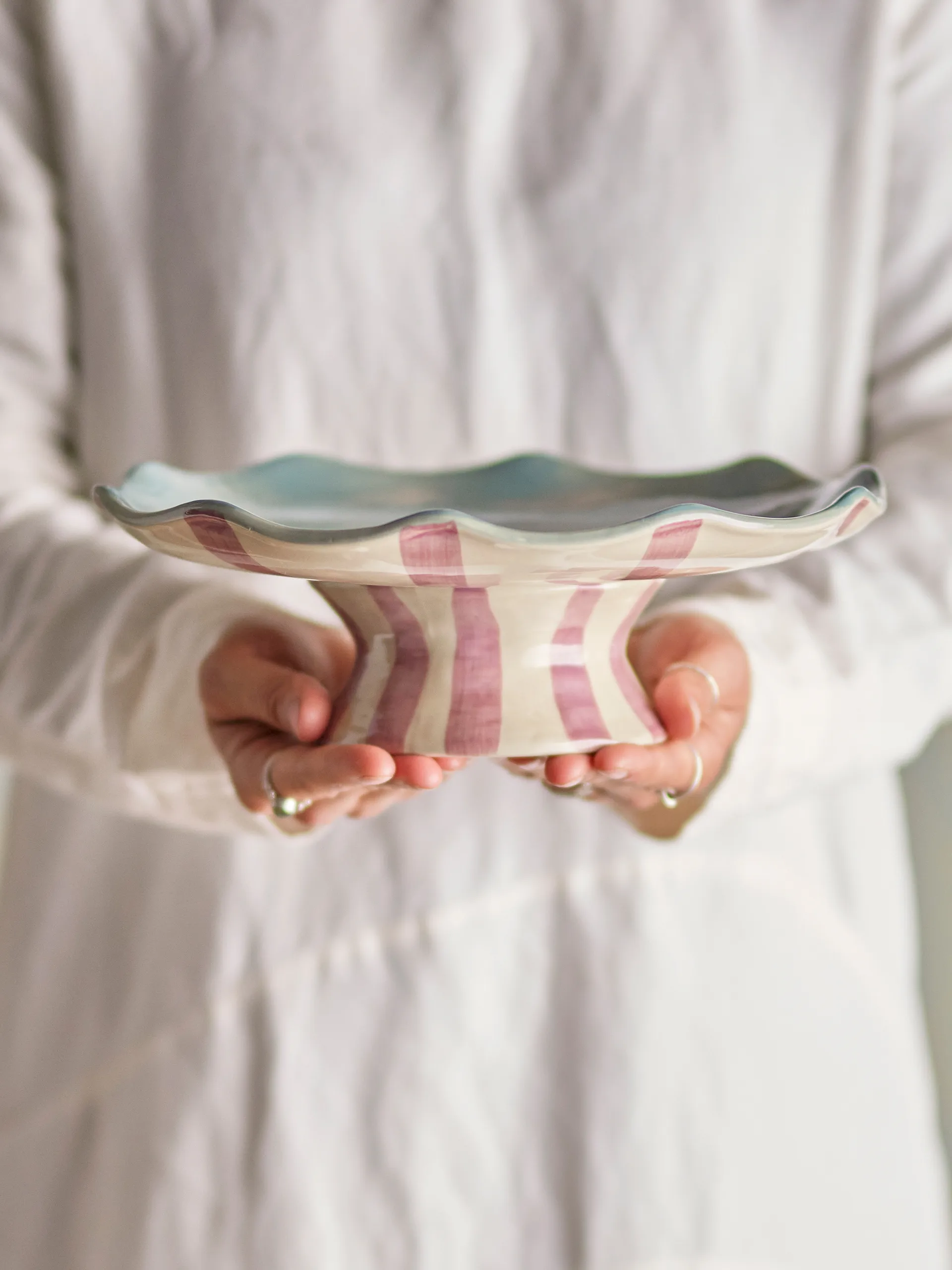 윌라 케이크 스탠드 Ø28 cm, Rose Bloomingville | 블루밍빌