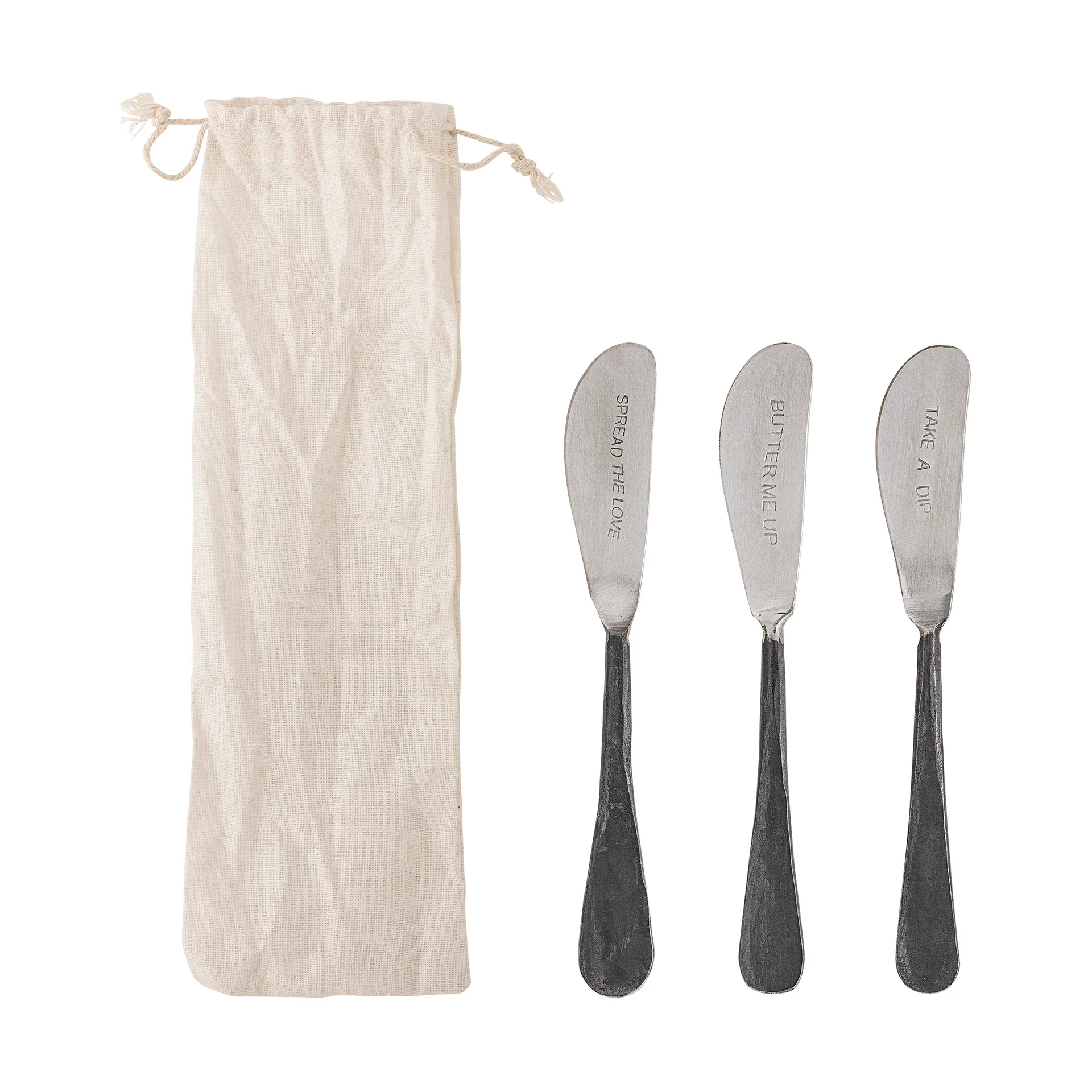 파브리시오 버터 나이프 3개 세트, Stainless steel Bloomingville | 블루밍빌