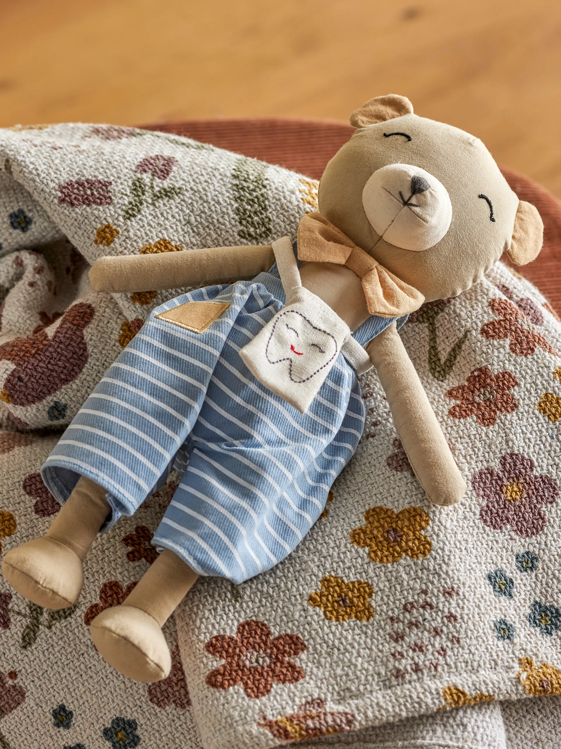 테디 이빨 요정 플러시 장난감 30 cm, Blue Bloomingville | 블루밍빌