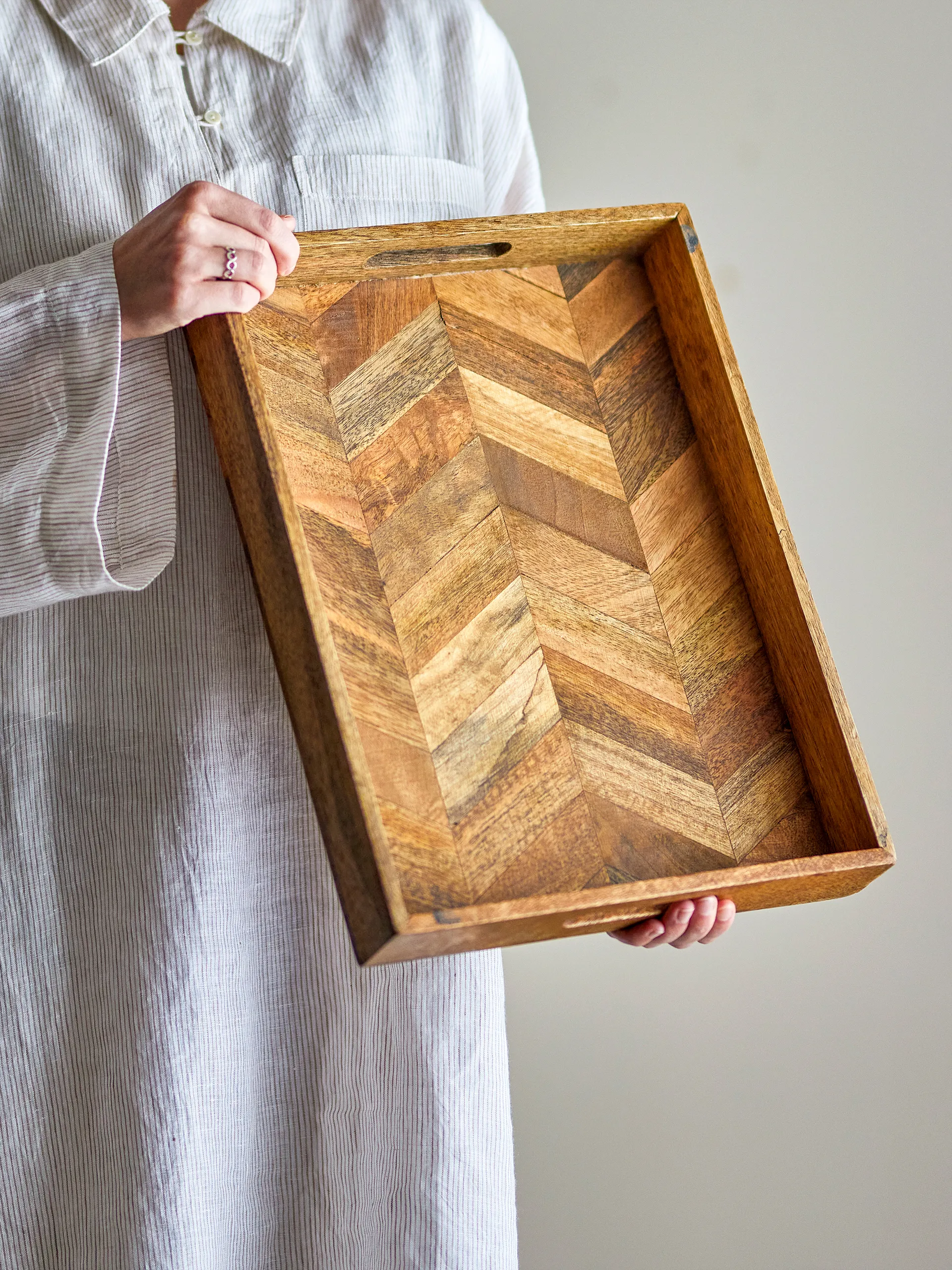 카탈린 서빙 트레이 30x40 cm, Natural Bloomingville | 블루밍빌