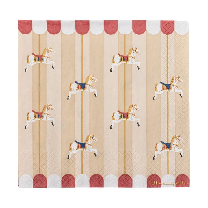 메리고라운드 냅킨 33x33 cm 20개 세트 - Nature - Bloomingville | 블루밍빌