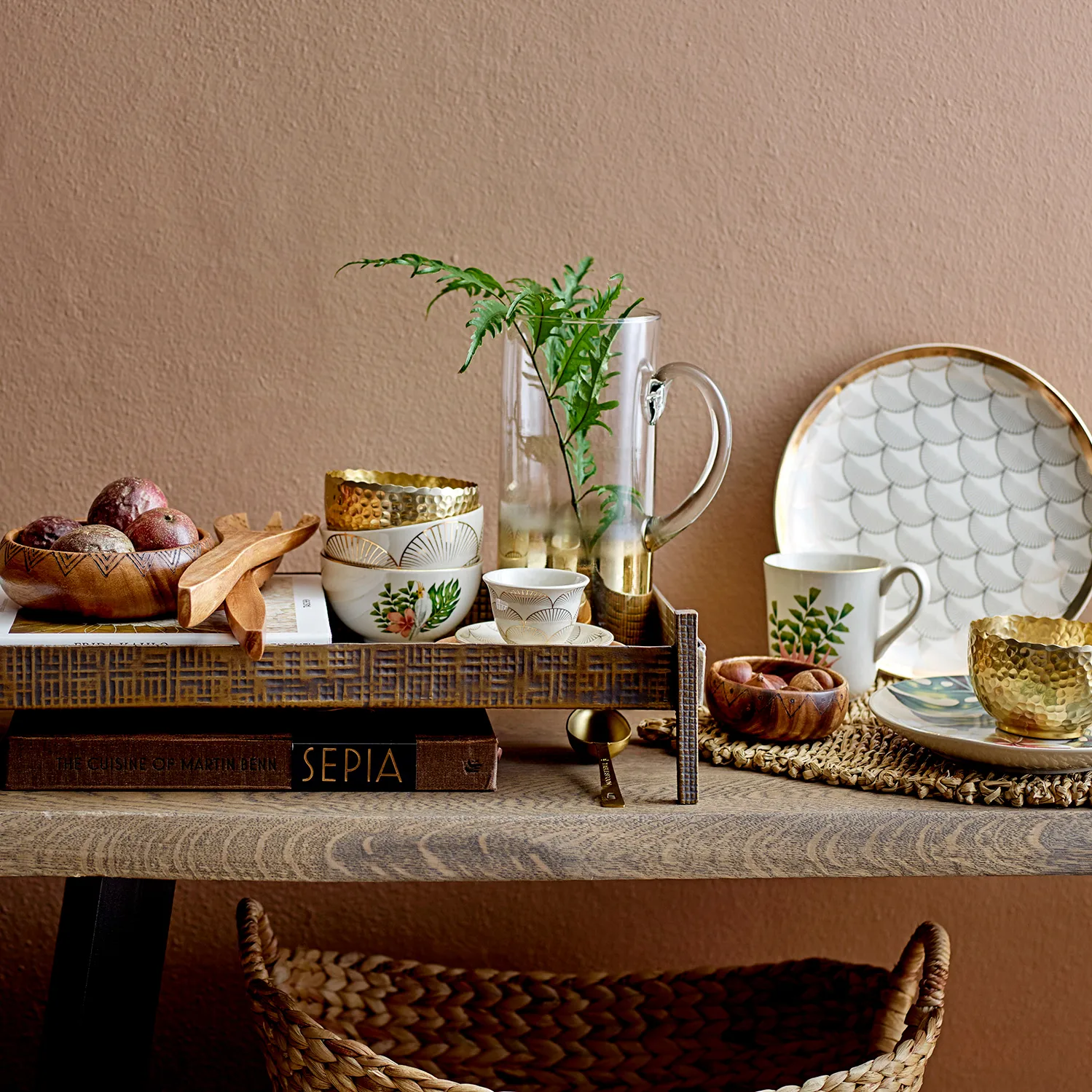 블루밍빌 테이블매트 씨위드 34x50 cm, nature Bloomingville | 블루밍빌