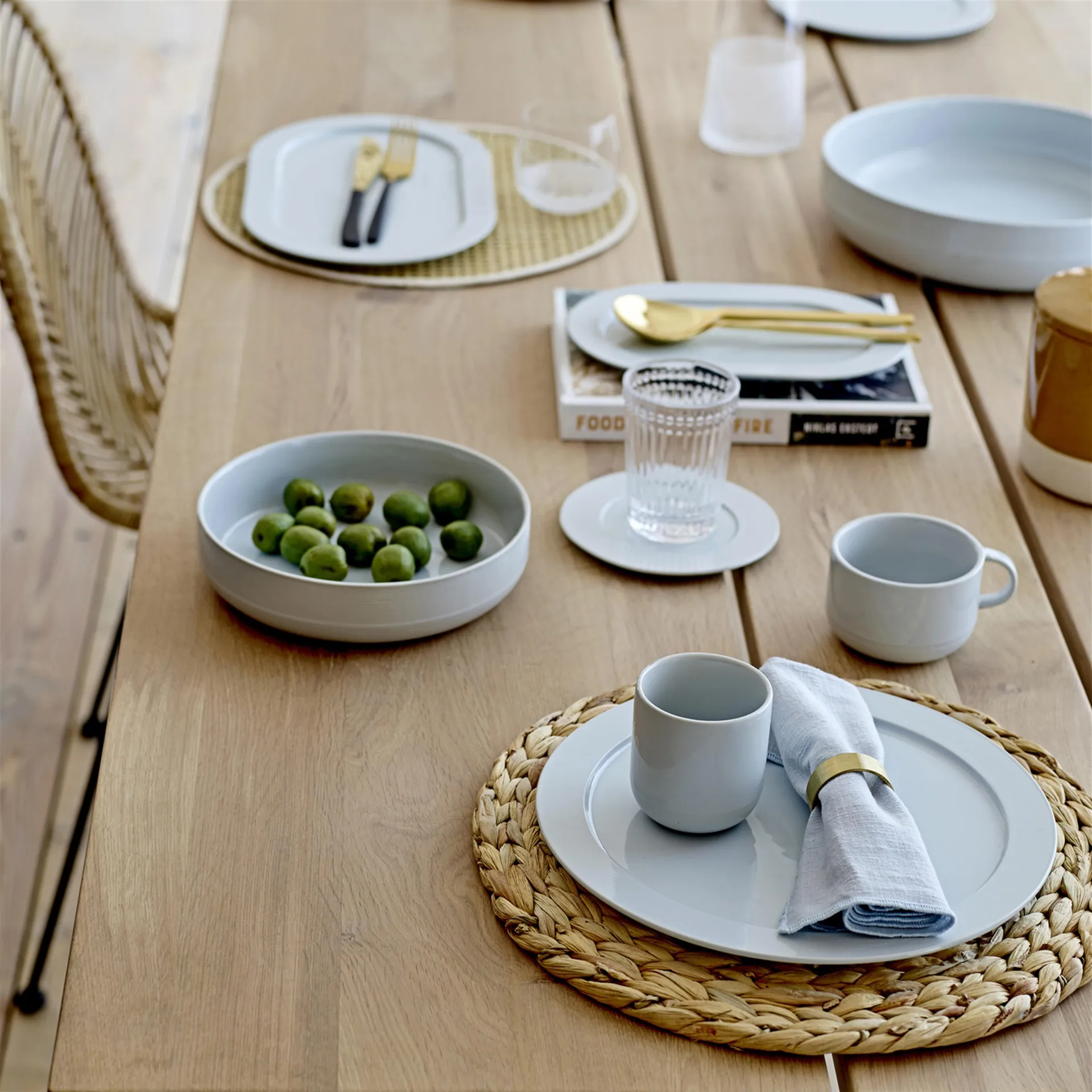 블루밍빌 짜여진 테이블매트, 35 cm Bloomingville | 블루밍빌