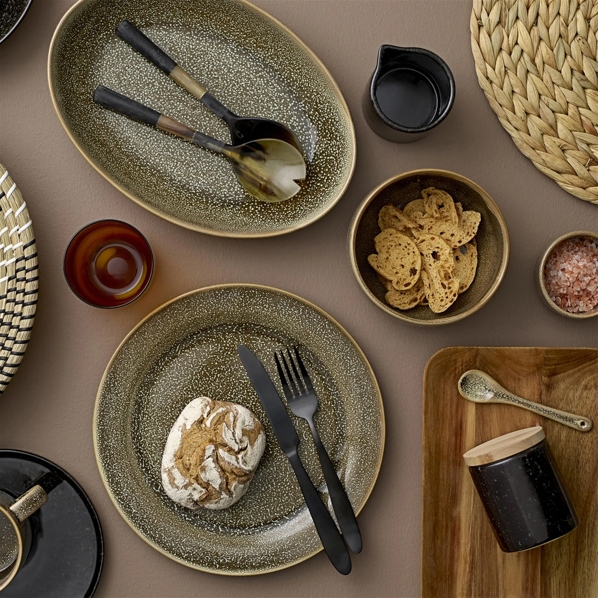 블루밍빌 짜여진 테이블매트, 35 cm Bloomingville | 블루밍빌