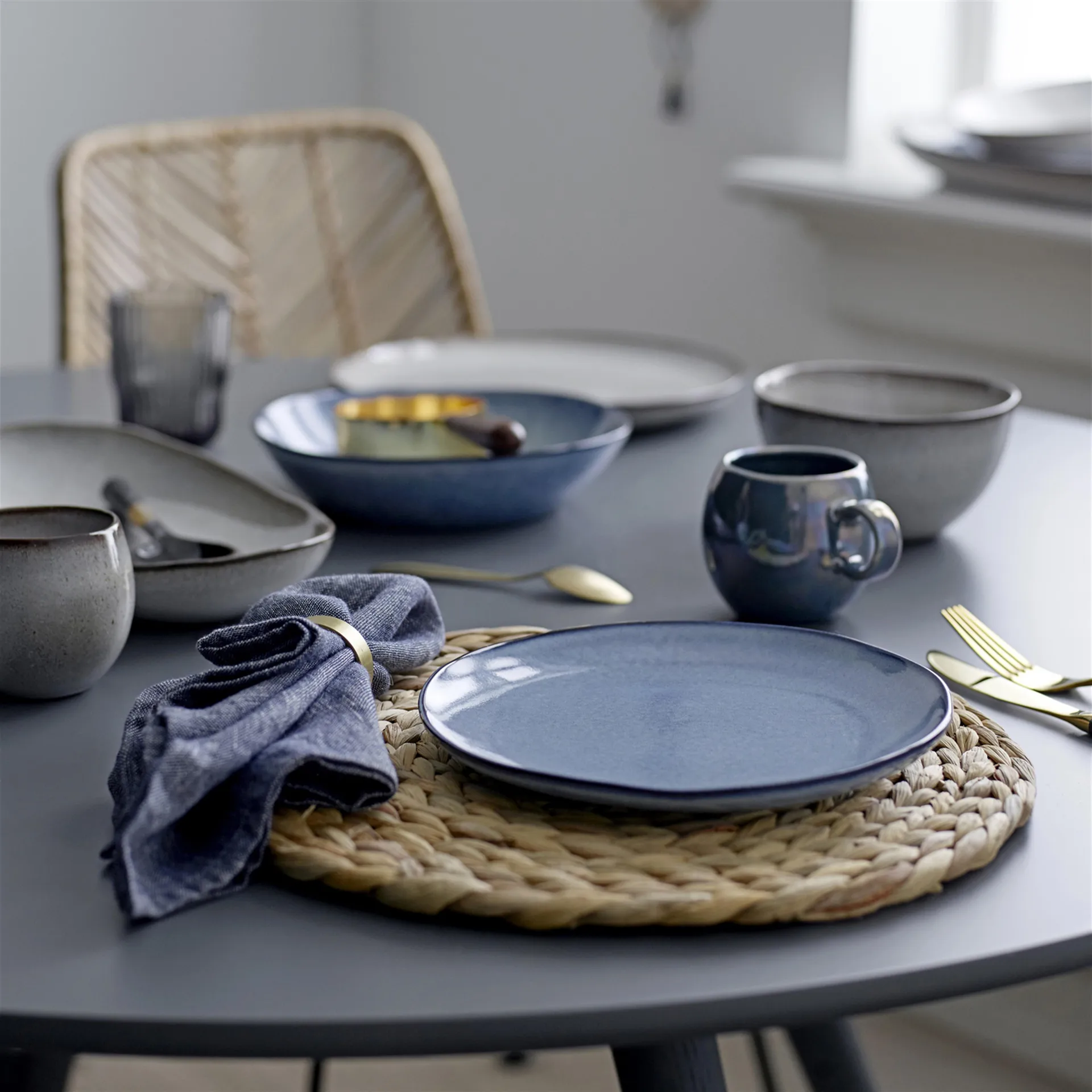 블루밍빌 짜여진 테이블매트, 35 cm Bloomingville | 블루밍빌