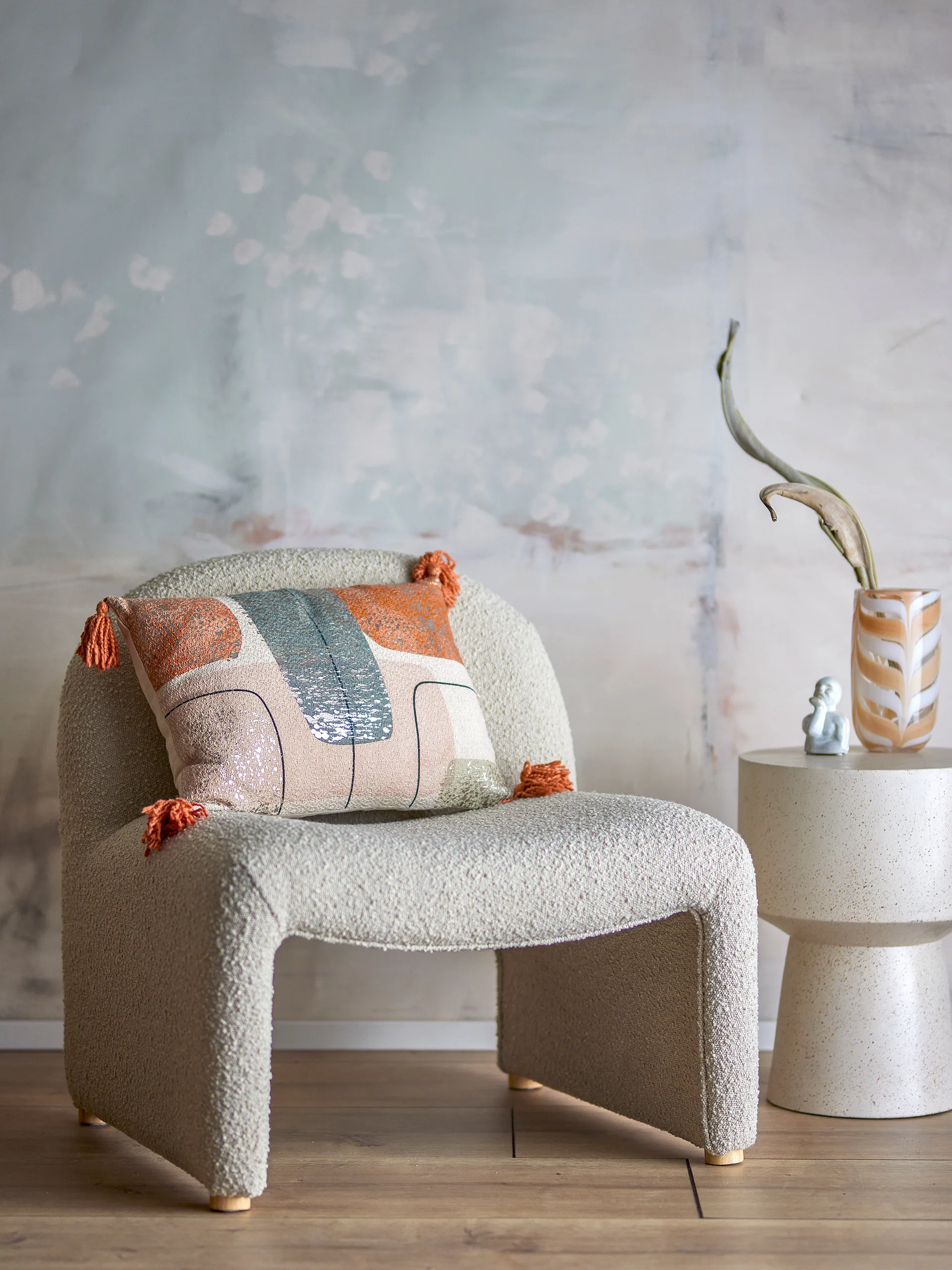 란조 쿠션 35x50 cm, Orange Bloomingville | 블루밍빌