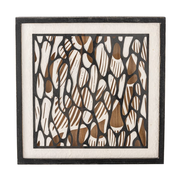 바를린 캔버스 37.5x37.5 cm - Brown-black - Bloomingville | 블루밍빌