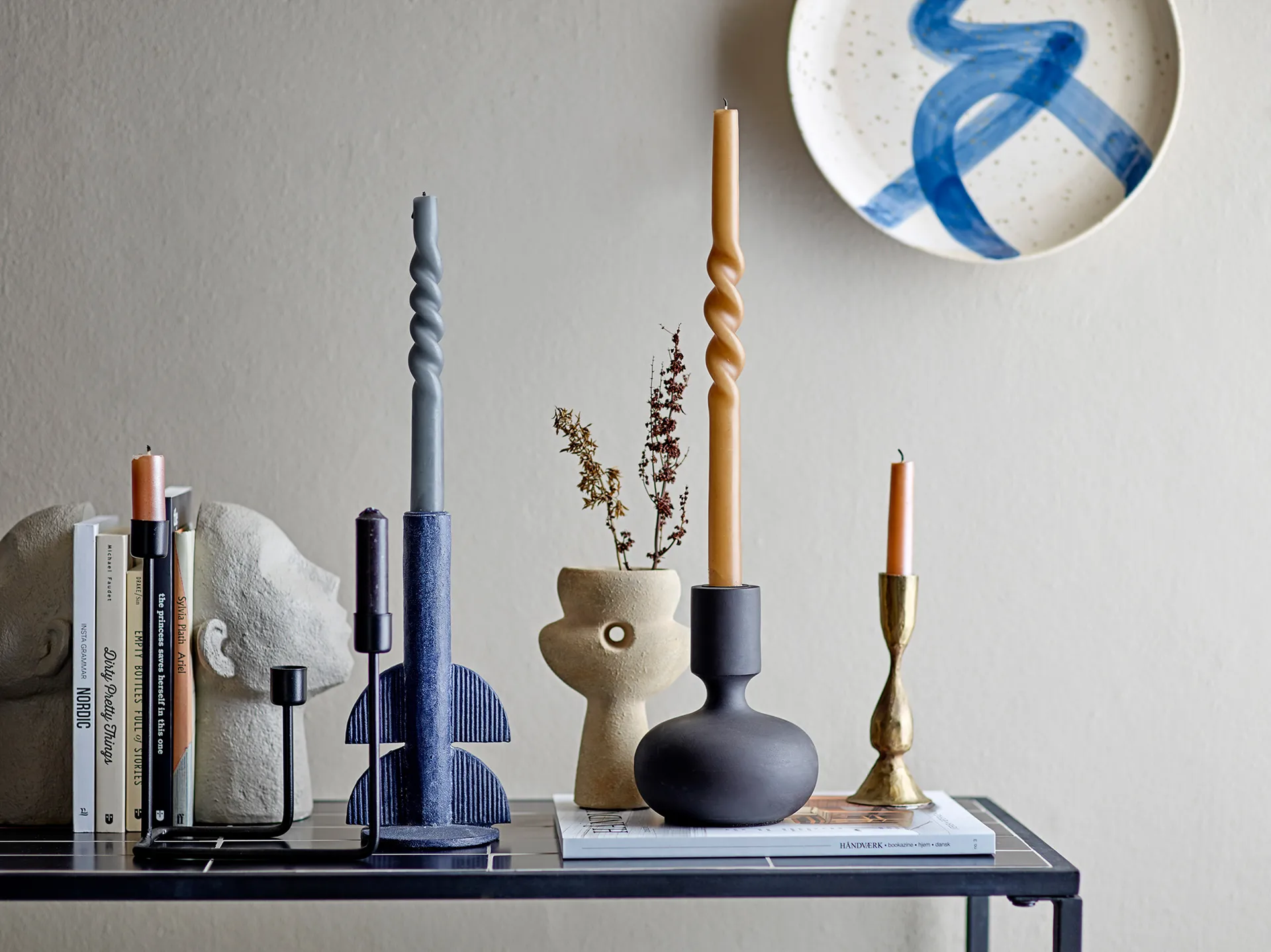 쉬머 라이트4개 세트, Brown Bloomingville | 블루밍빌