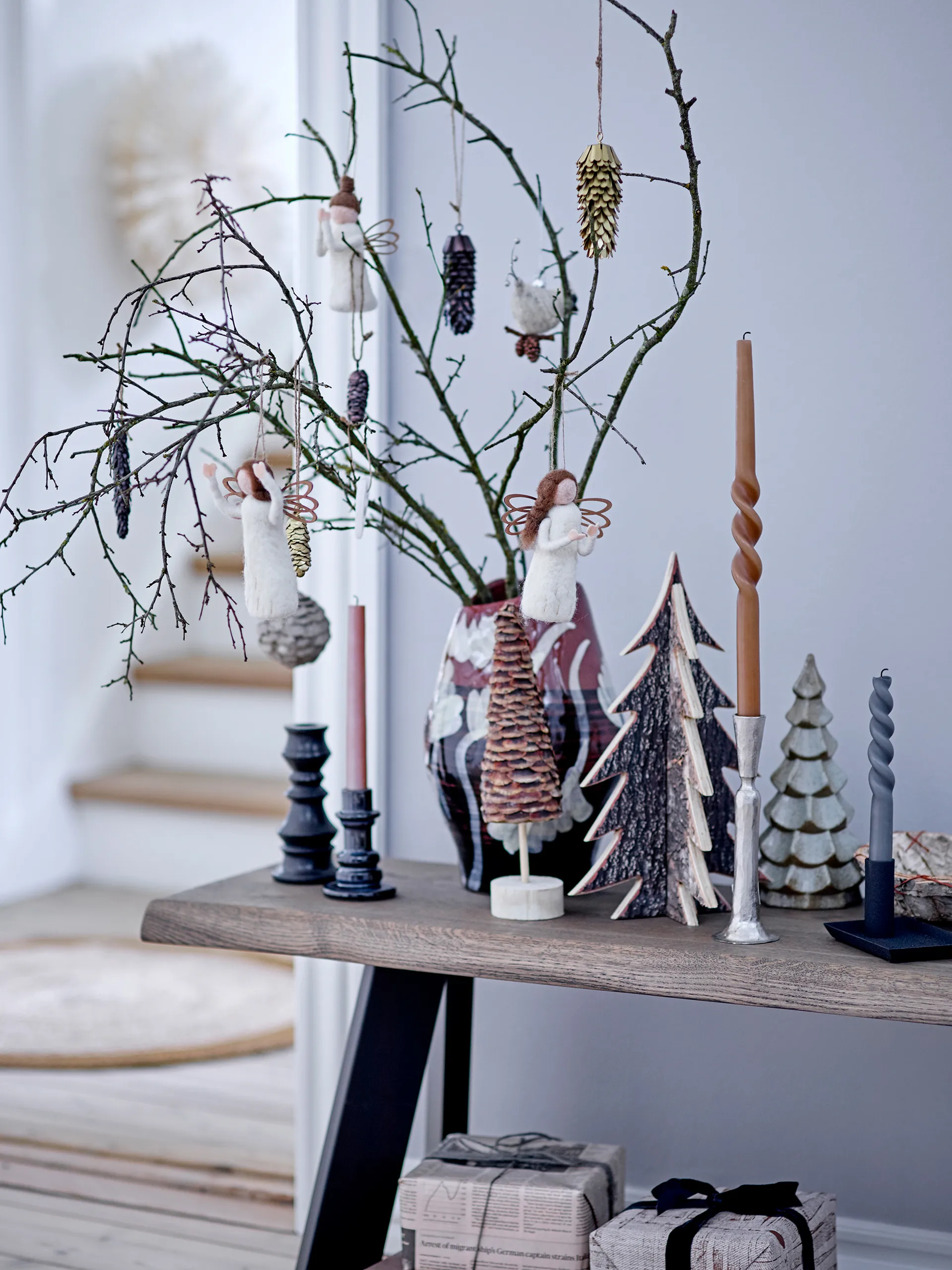 쉬머 라이트4개 세트, Brown Bloomingville | 블루밍빌