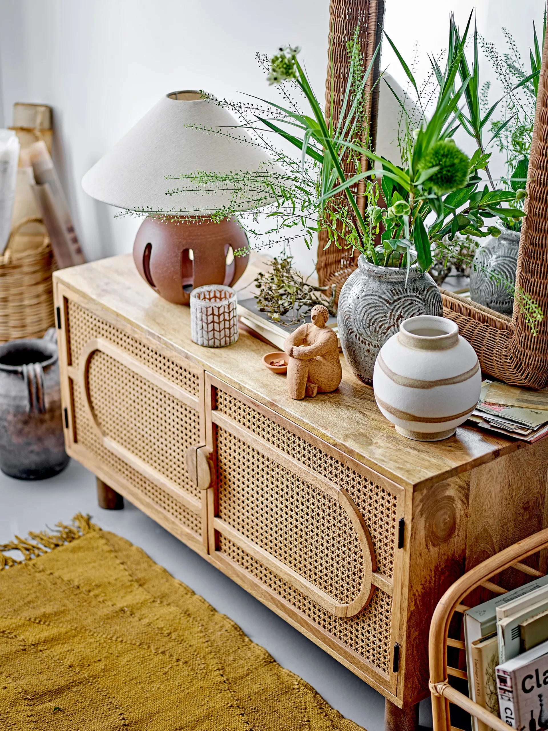 리아나 테이블 조명 40.5x40.5 cm, Brown Bloomingville | 블루밍빌