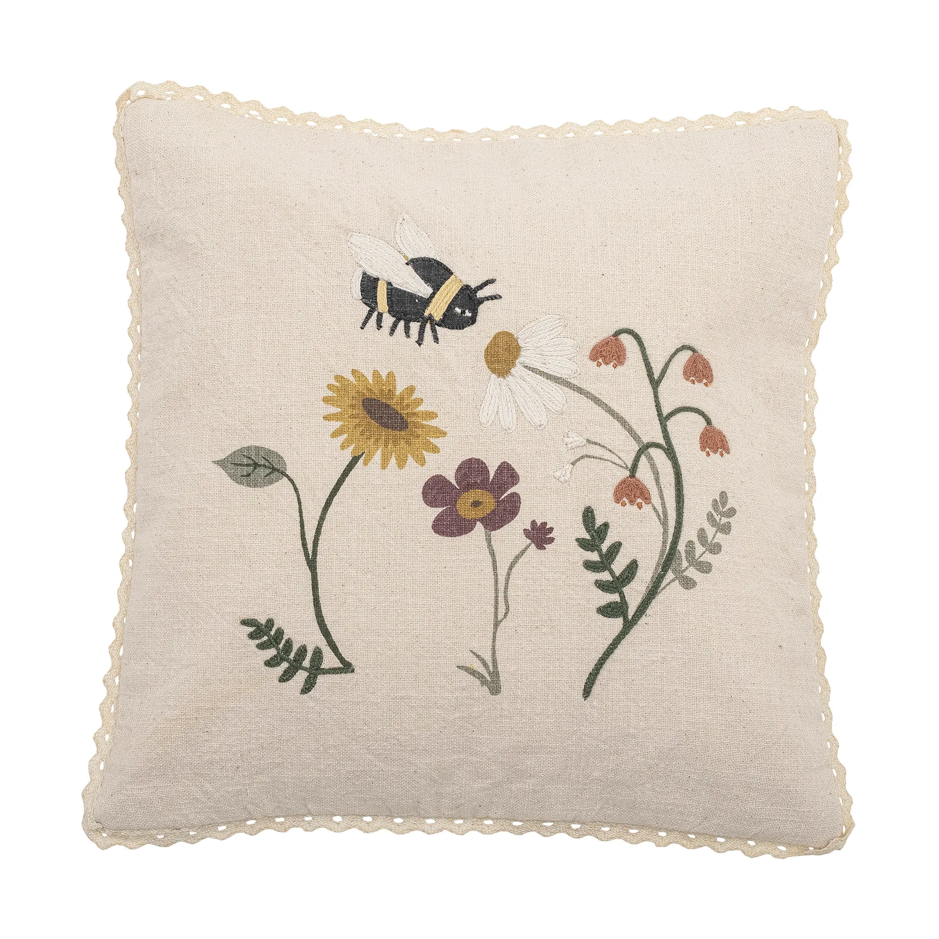 티베 쿠션 40x40 cm, Nature floral Bloomingville | 블루밍빌