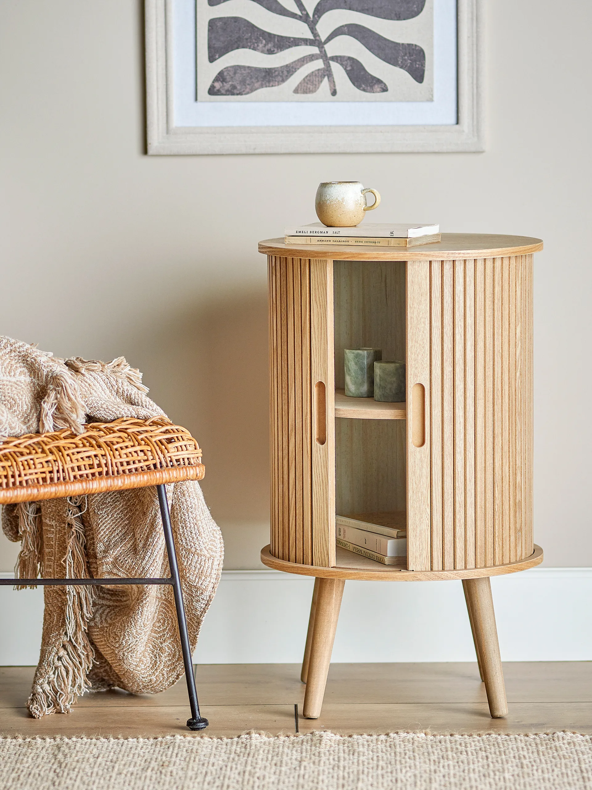 살렌토 캐비닛 Ø40x65 cm, Nature Bloomingville | 블루밍빌