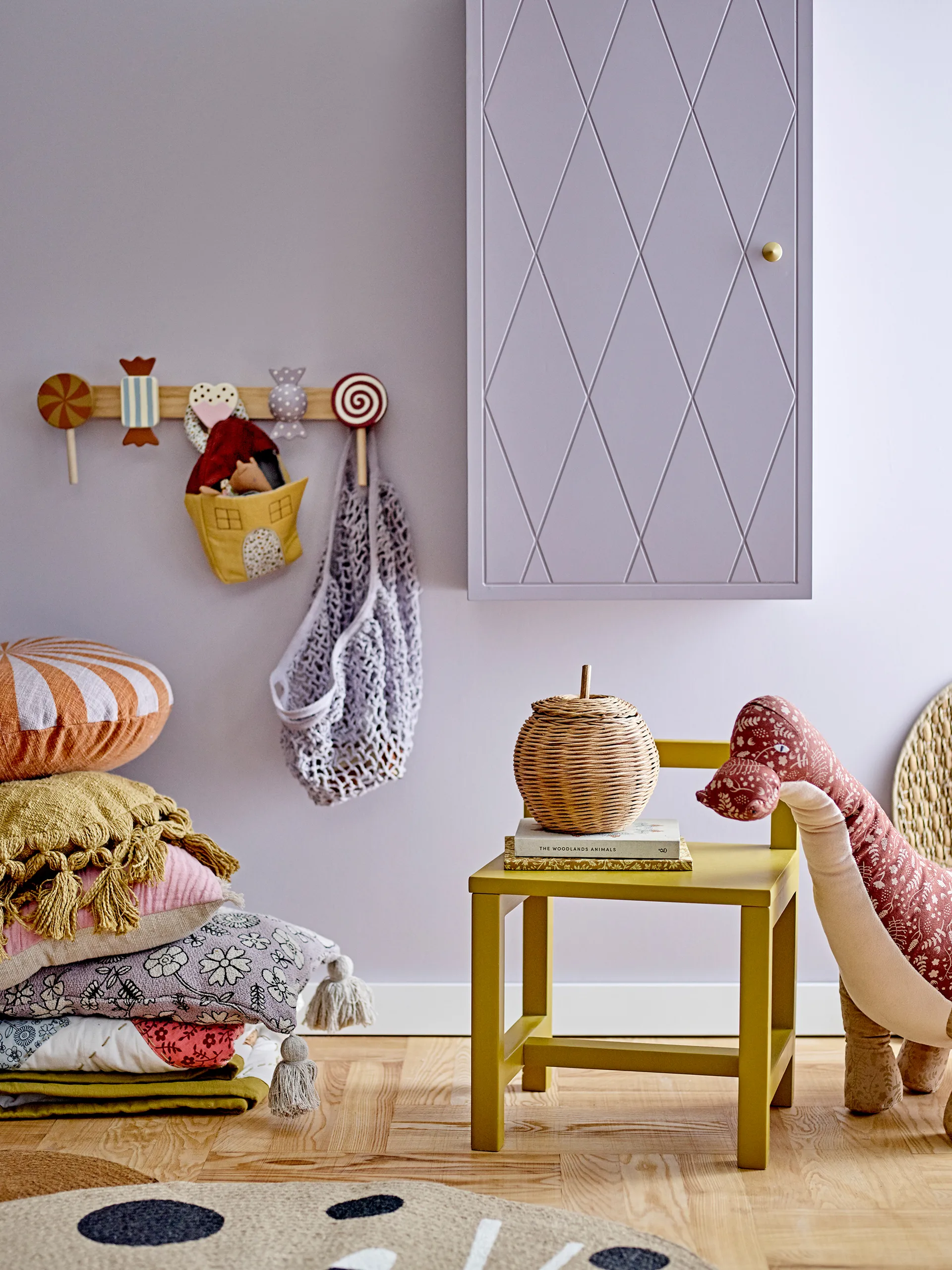 루디 행거 42 cm, Brown-multi Bloomingville | 블루밍빌