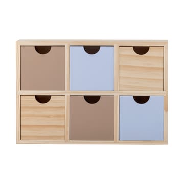 칼레 책장 스몰 6 서랍 27x18 cm - Natural - Bloomingville | 블루밍빌