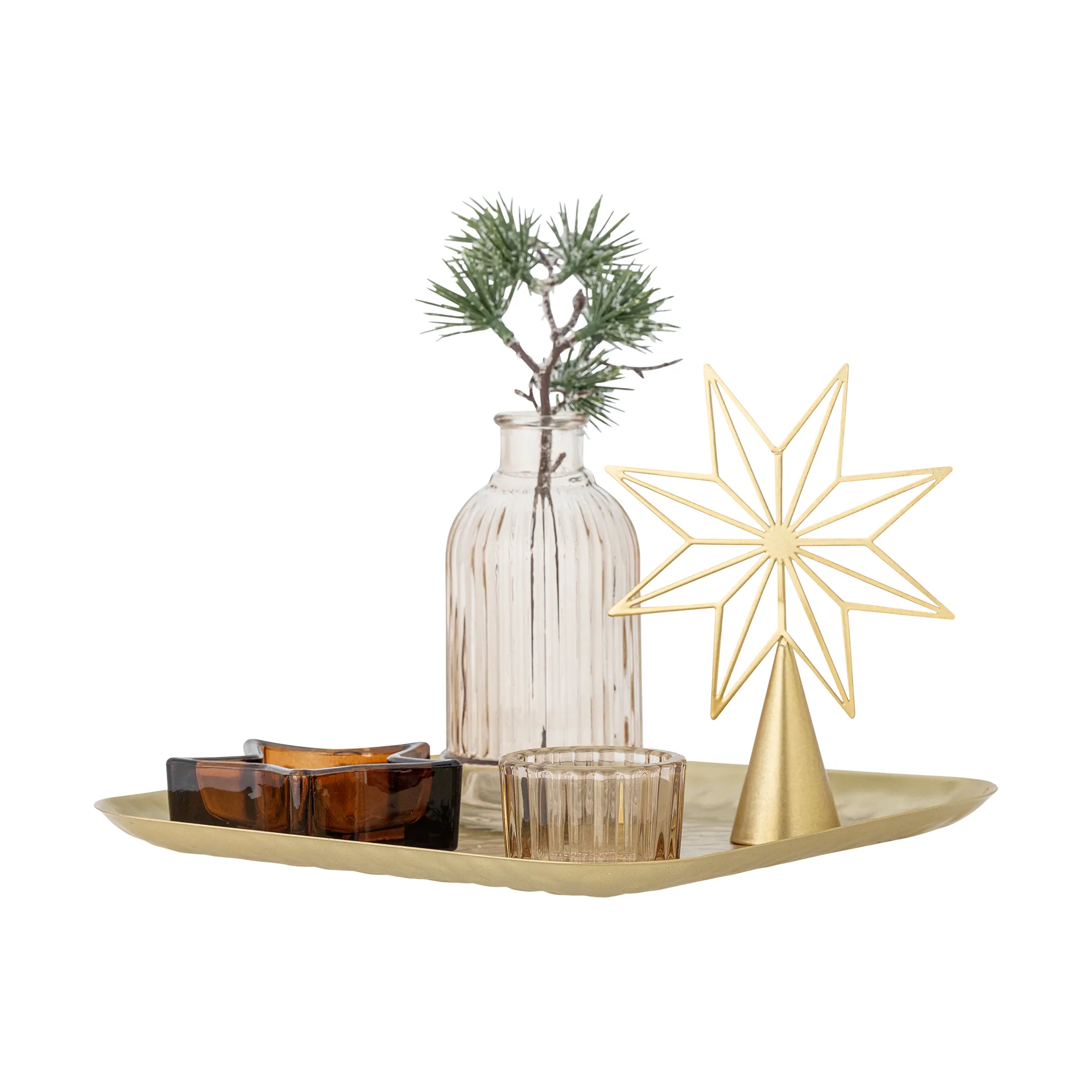 상가 트레이와 데코 오브제 6개 세트, Gold Bloomingville | 블루밍빌
