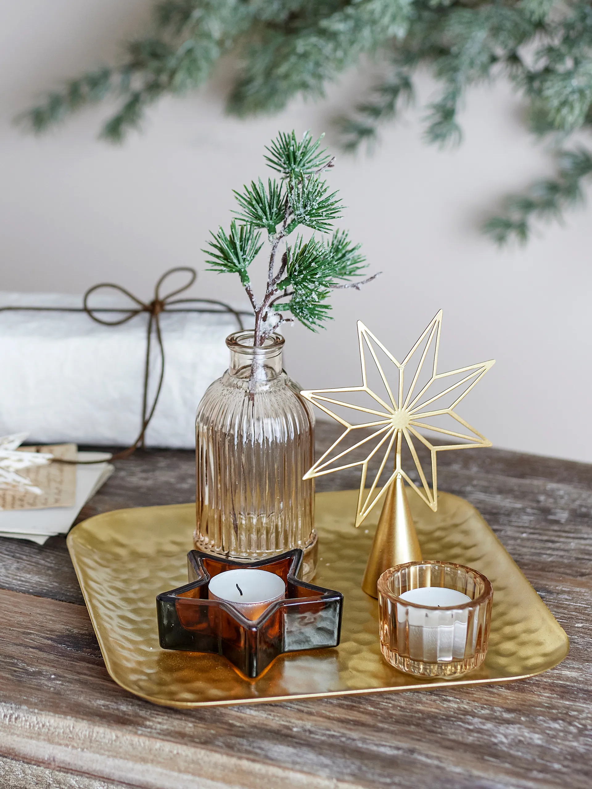 상가 트레이와 데코 오브제 6개 세트, Gold Bloomingville | 블루밍빌