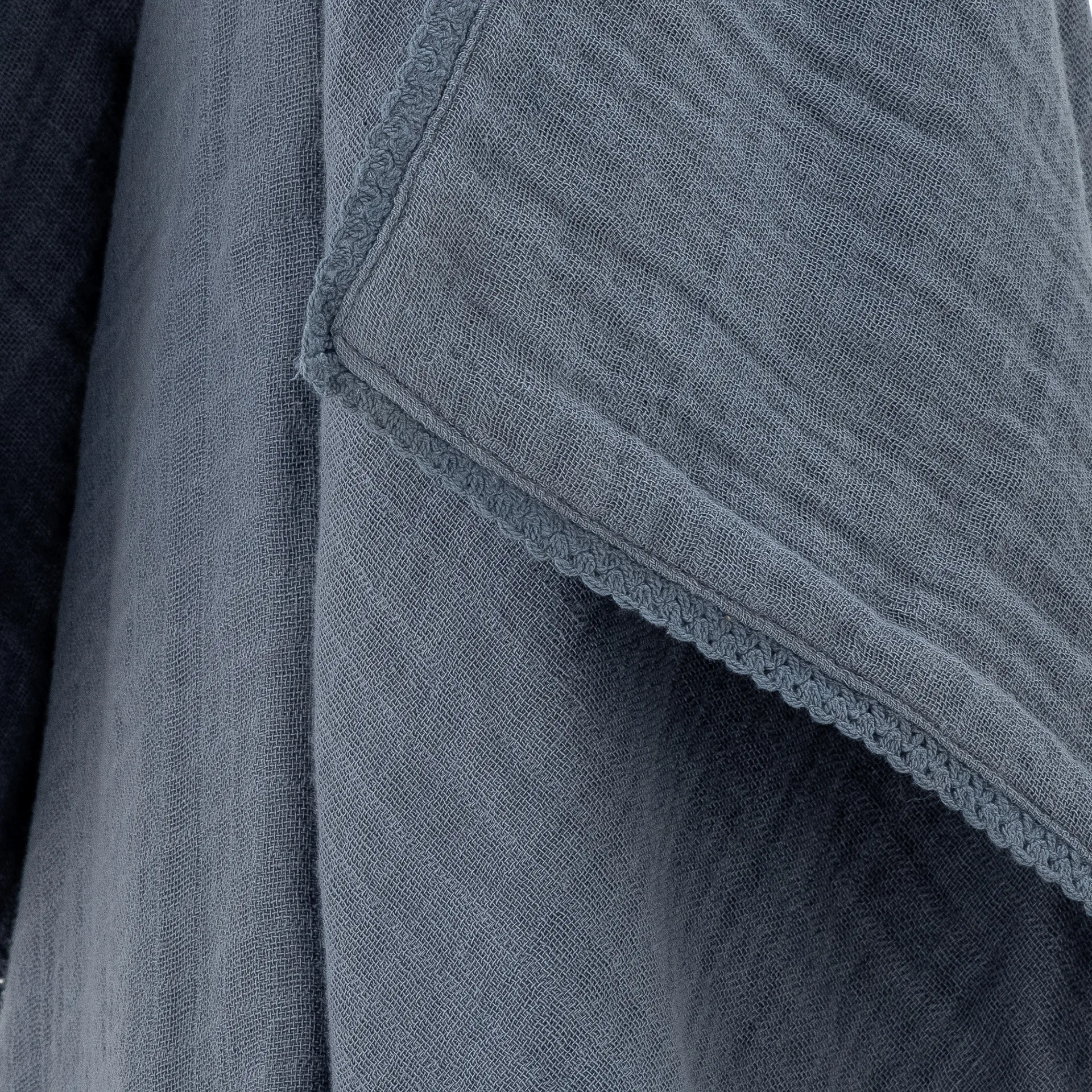 무슬린 스로우 80x100 cm, Blue Bloomingville | 블루밍빌