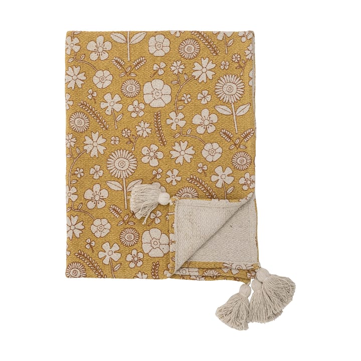 카밀 코튼 스로우 80x100 cm - Yellow - Bloomingville | 블루밍빌