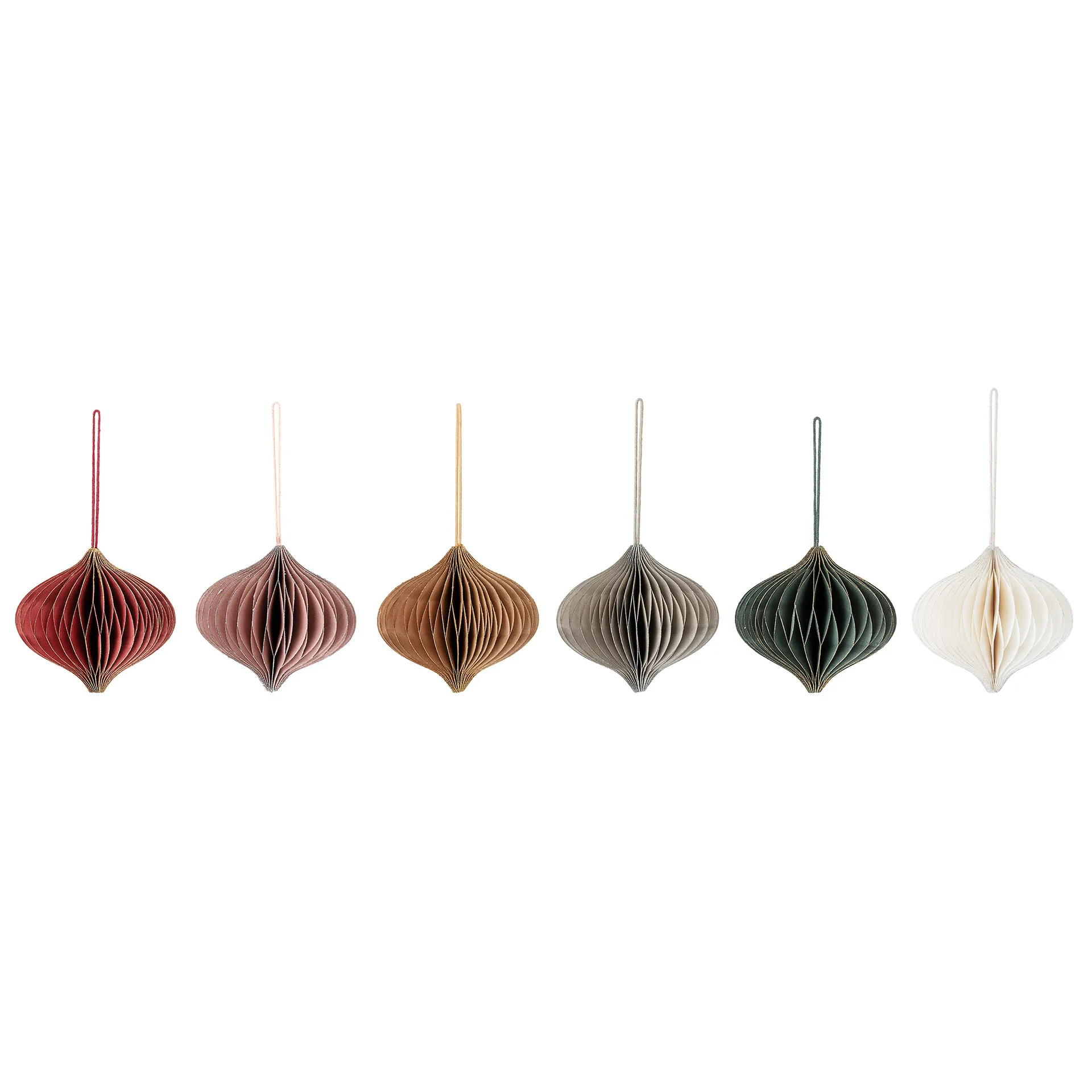 밀라이 크리스마스 소품 9 cm 6 피스, Multi Bloomingville | 블루밍빌