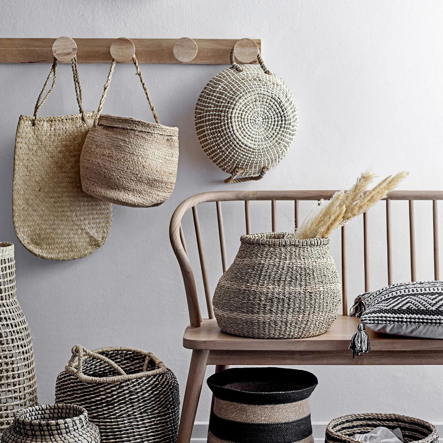 블루밍빌 후크 레일 90 cm, nature Bloomingville | 블루밍빌