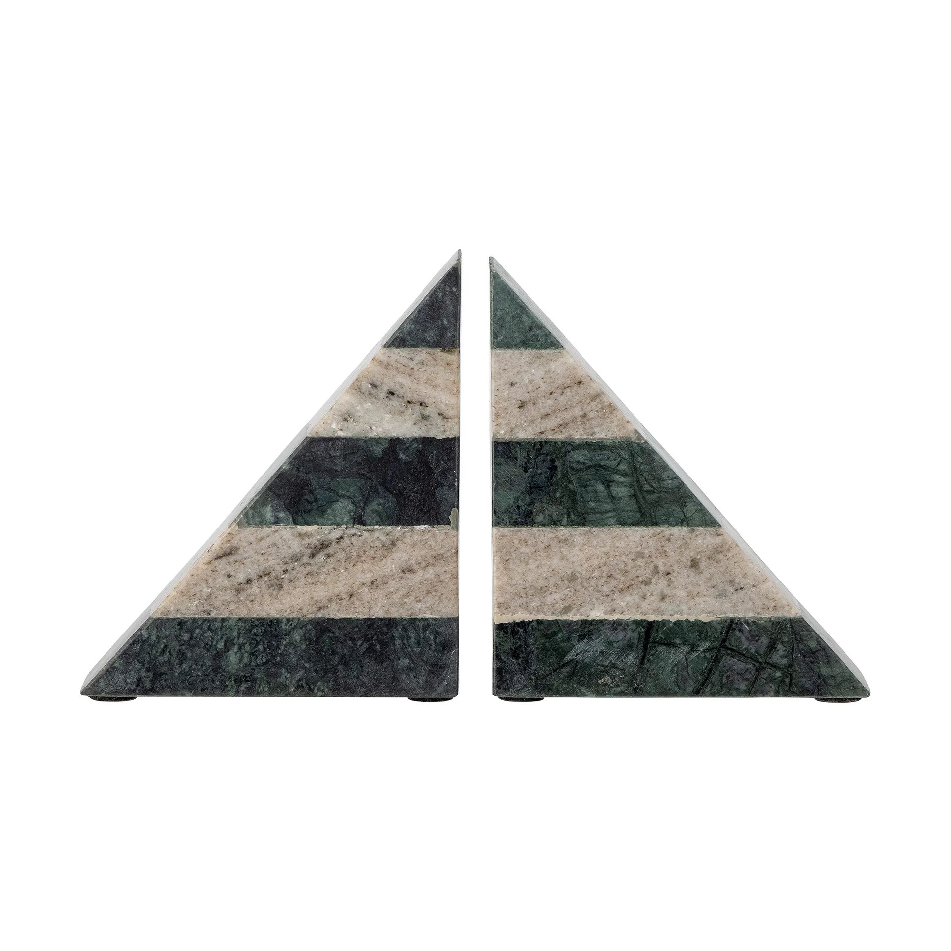 Abir 북엔드 2개 세트, Green-white marble Bloomingville | 블루밍빌