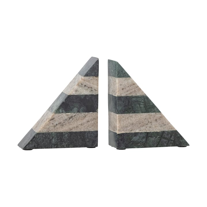 Abir 북엔드 2개 세트, Green-white marble Bloomingville | 블루밍빌