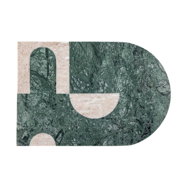 Abrianna 도마 20x30 cm - Green-white marble - Bloomingville | 블루밍빌