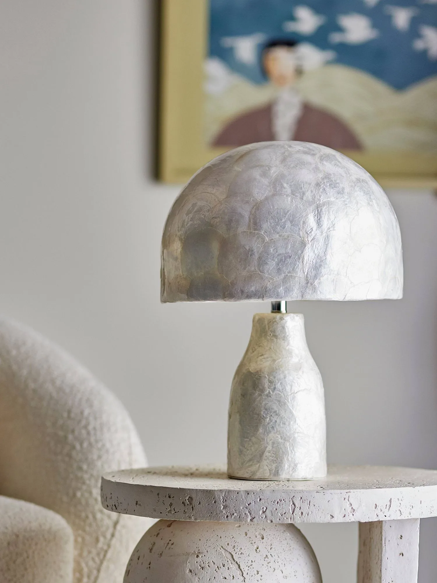 Adria 테이블 조명, Nature, Mother of pearl Bloomingville | 블루밍빌