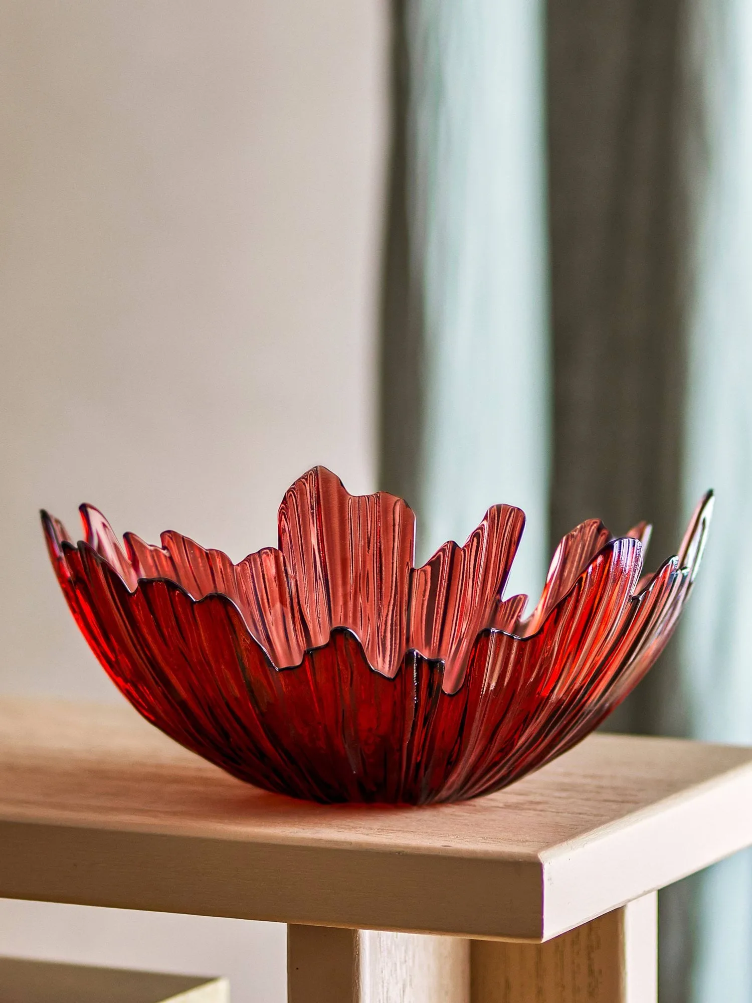 Aila 보울, Red, Ø31 cm Bloomingville | 블루밍빌