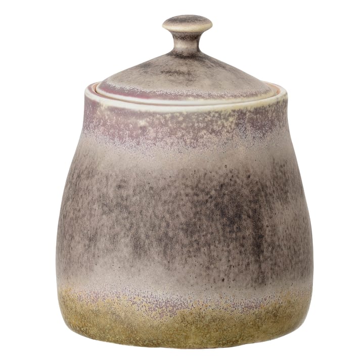 Alba 덮개 있는 보관병 stoneware - Brown-green - Bloomingville | 블루밍빌