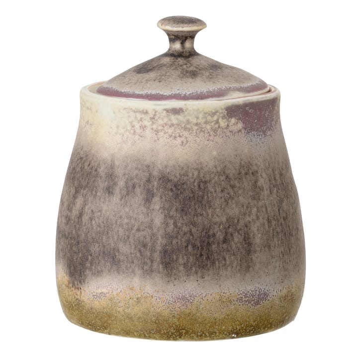 Alba 덮개 있는 보관병 stoneware - Brown-green - Bloomingville | 블루밍빌