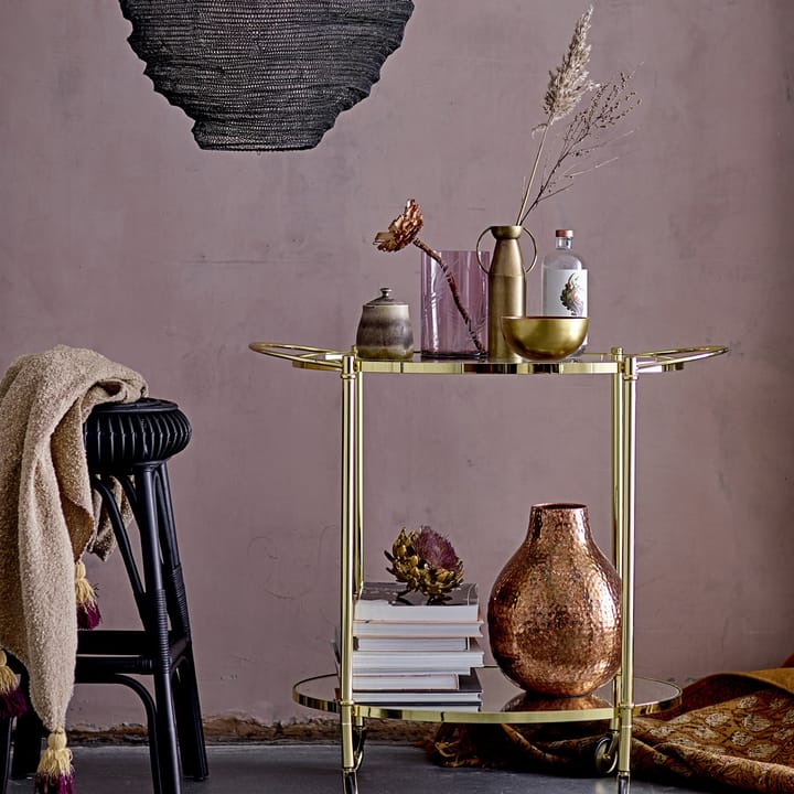 Alba 덮개 있는 보관병 stoneware - Brown-green - Bloomingville | 블루밍빌