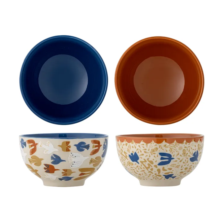 Anniversary 보울 - Multi, 50 cl, 2 pieces - Bloomingville | 블루밍빌