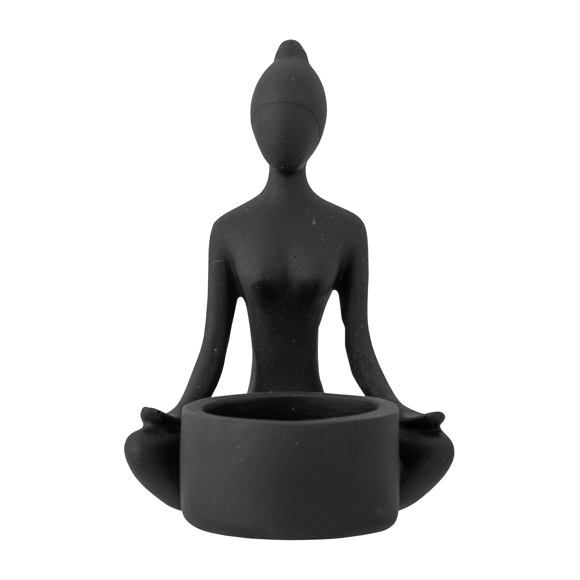 Benna 티라이트 홀더 12 cm, Black Bloomingville | 블루밍빌