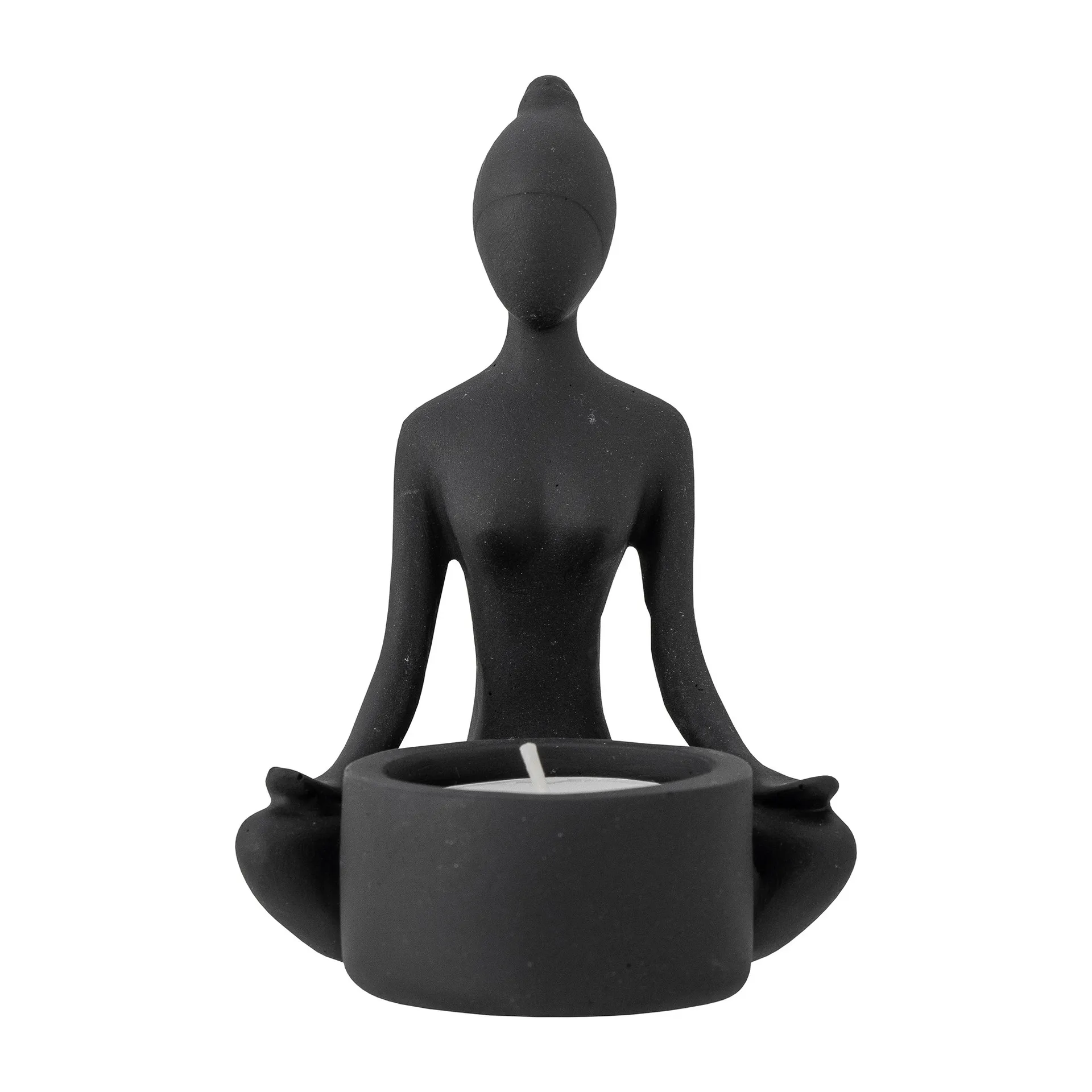 Benna 티라이트 홀더 12 cm, Black Bloomingville | 블루밍빌