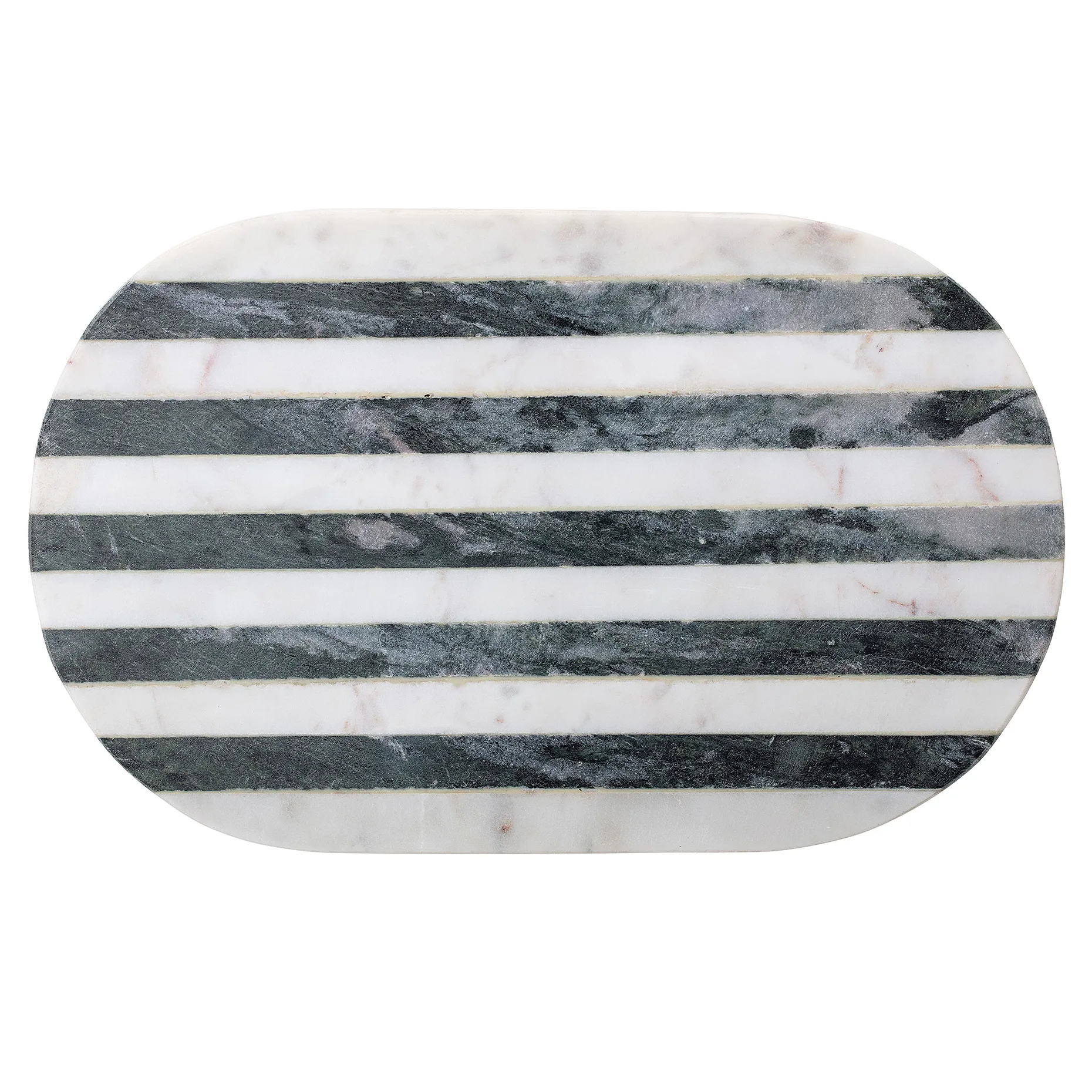 블루밍빌 줄무늬 도마, Black-white Bloomingville | 블루밍빌