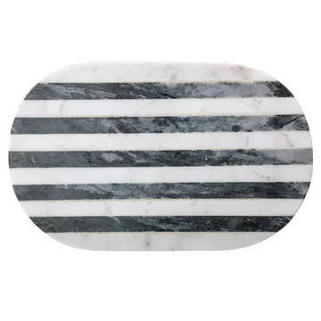 블루밍빌 줄무늬 도마 - Black-white - Bloomingville | 블루밍빌