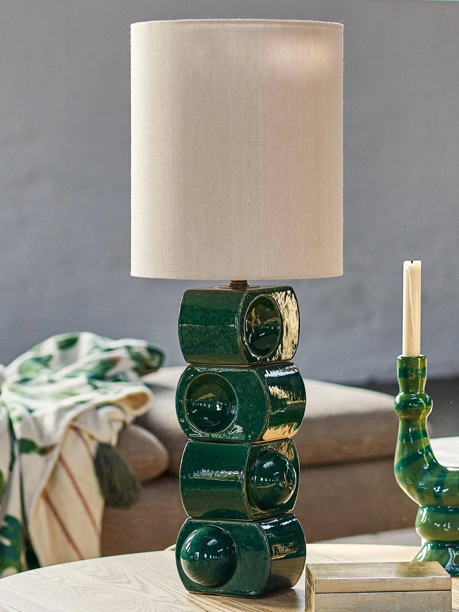 Brady 테이블 조명, Green, Ø25 cm Bloomingville | 블루밍빌