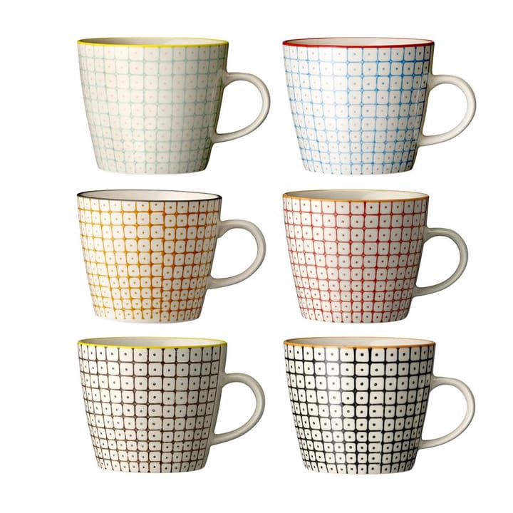 Carla mug 8.3 cm 카를라 머그 - 6-pack - Bloomingville | 블루밍빌