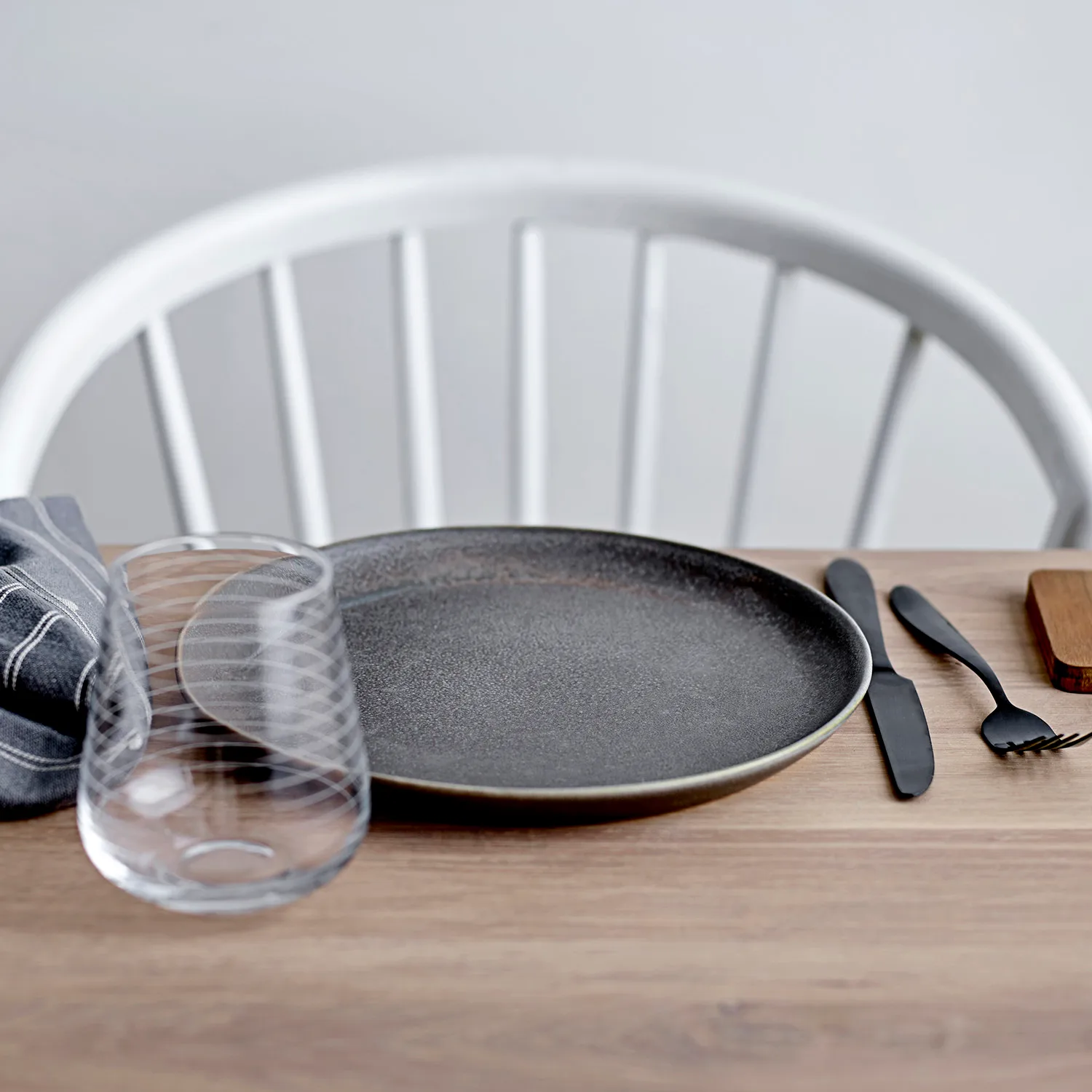 유리컵 cone, clear 글라스 Bloomingville | 블루밍빌