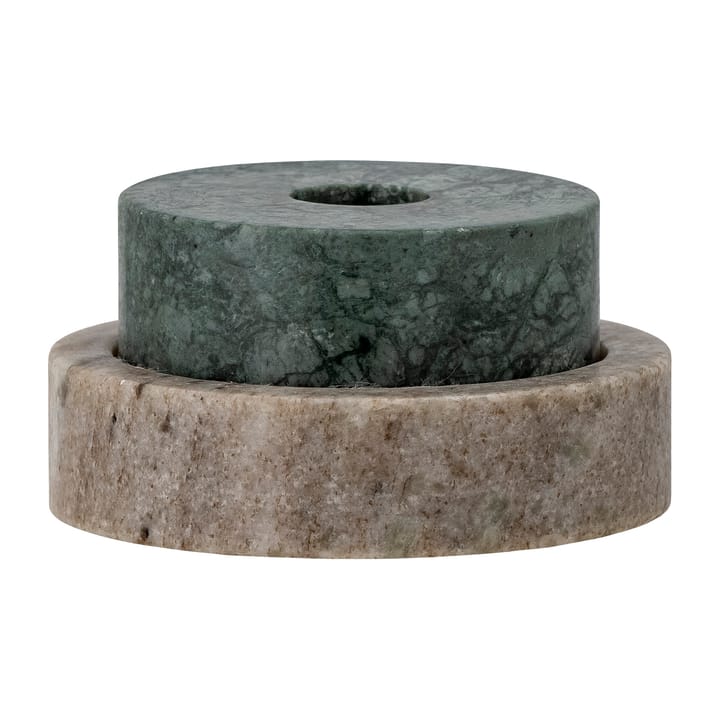 Dalin 캔들 스틱 Ø10 cm - Green marble - Bloomingville | 블루밍빌