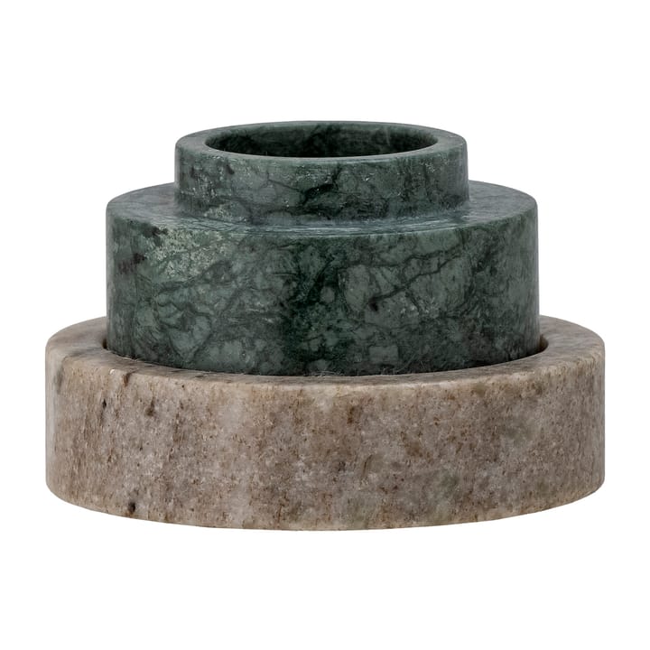 Dalin 캔들 스틱 Ø10 cm - Green marble - Bloomingville | 블루밍빌